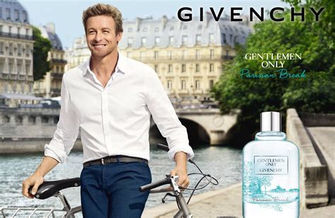 simon baker givenchy fragrance|givenchy perfume for men.